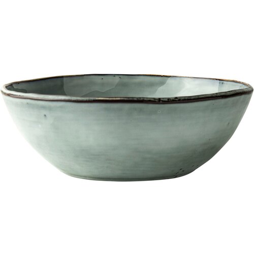 Dutch_rose DUTCH ROSE skleda Organic 23xh8cm, modra, stoneware Cene