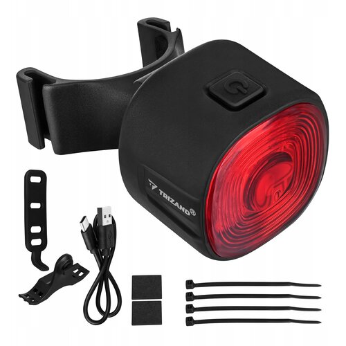  17 led zadnja baterija. svjetlo za bicikl crveno usb 6 modova ip66 Slike