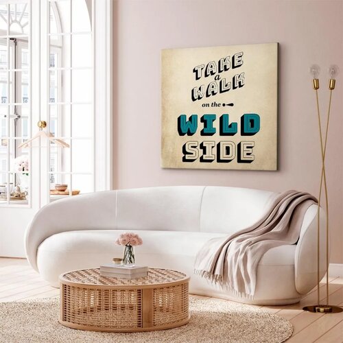  Slika - Take Walk on the Wild Side (1 Part) Square 40x40 Premium Print Cijene