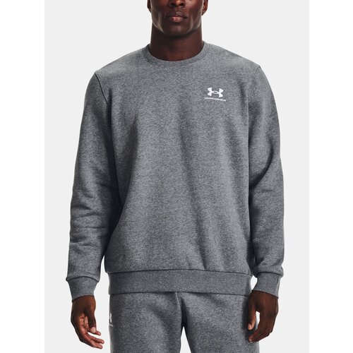 Under Armour Sweatshirt UA Essential Fleece Crew-GRY - Men Slike