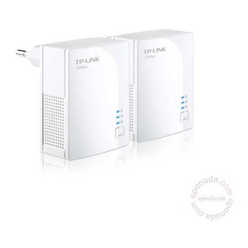 Tp-link TL-PA2010KIT 200Mb/s AV200 Nano Powerline Ethernet Adapter Slike
