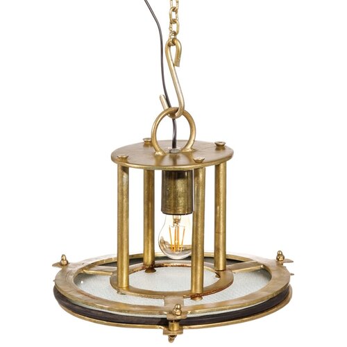  Stropna svjetiljka Bronza Kristal Željezo 40 W 240 V 35 x 35 x 28 cm moderan Slike