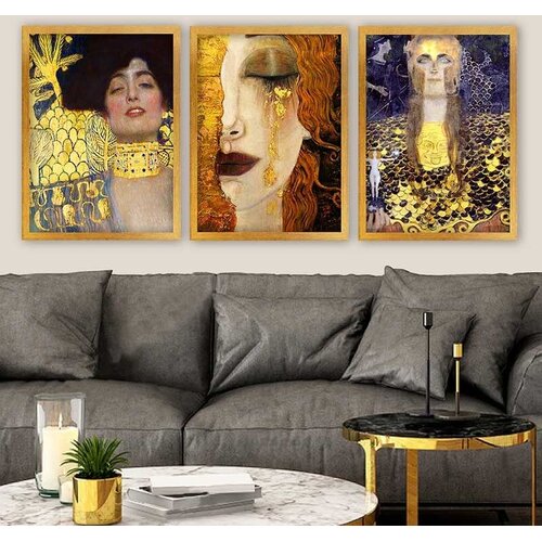 Wallity Set uramljenih slika 3AC_UN3847969, 3 dijela Cijene
