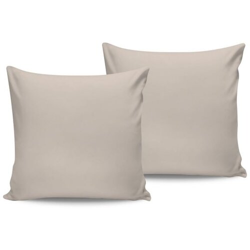  De Cream Cream Satin Pillowcase Set (2 Pieces) (DE) Cene