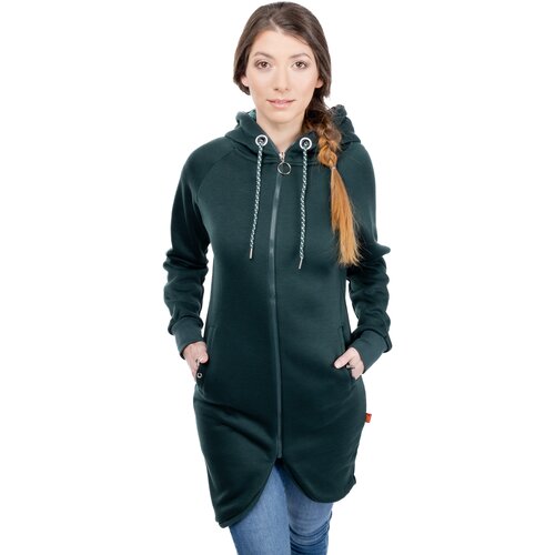 Glano Women's Stretched Sweatshirt - dark green Cijene