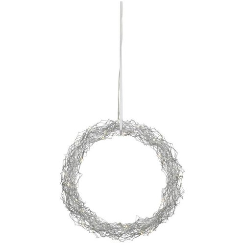 Markslöjd 703442 - LED božićna dekoracija JULLE 30xLED/0,03W/3xAA srebrna Cene