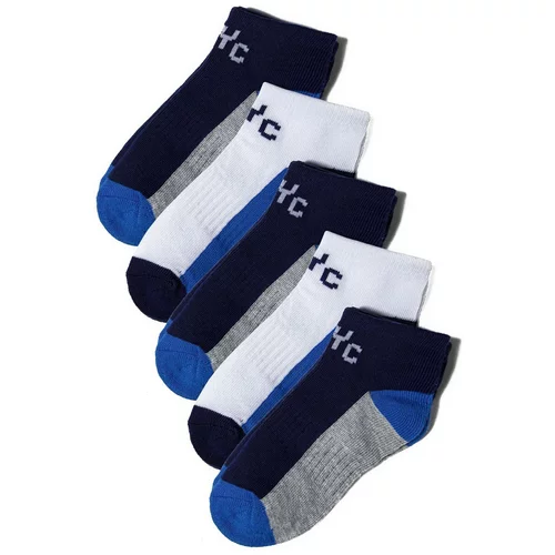 MINOTI Čarape plava / siva / bijela