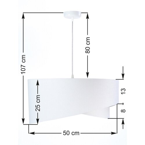  Luster na sajli GALAXY 1xE27/60W/230V Slike