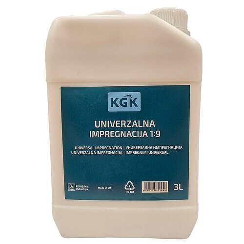  Impregnacija KGK 1: 9 (Prozirna, 3 l) Cijene