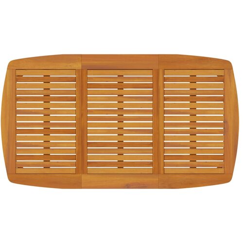  Vrtni stol 160 x 90 x 75 cm od masivnog bagremovog drva Slike