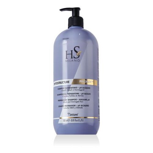 HS MILANO Phytostructure Shampoo 1000 ml &scaron;ampon oslabljena kosa o&scaron;tećenu kosu unisex Cijene