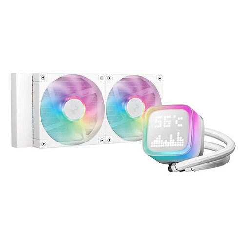 DeepCool LP240 Computer case, Processor All-in-one liquid cooler 12 cm White 1 pc(s) Cijene