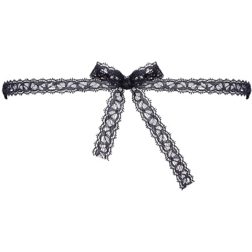 Cottelli Delicate Embroidered Blindfold 2461323 Black Slike