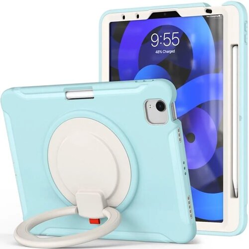NIKCORP Ovitek za iPad Pro 12.9 2020/2021/2022 s 360-vrtljivim stojalom, držalom za pisalo in za&scaron;čito pred udarci, moder, (5000139225) Cene