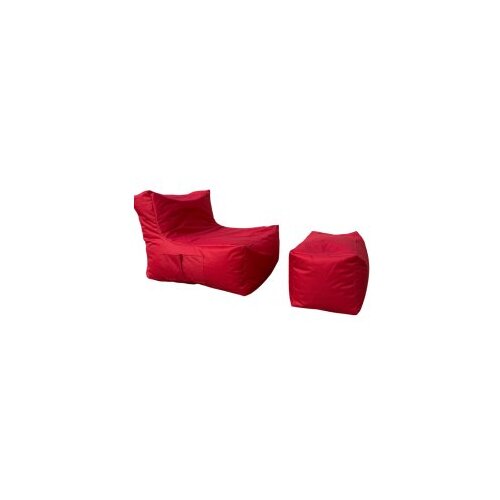 Atelier Del Sofa lazy bag set xxl sedir red Slike