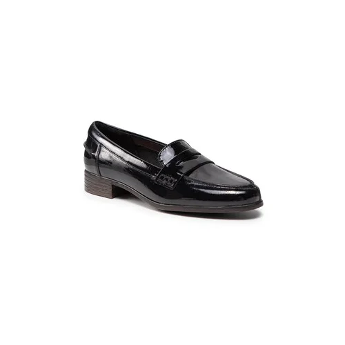 Clarks Nizki čevlji Hamble Loafer 261475364 Črna