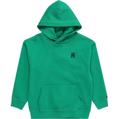 Tommy Hilfiger Sweater majica zelena / crna