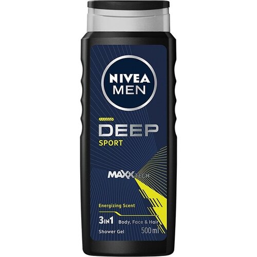 Nivea MEN Deep Sport poživitveni gel za prhanje za moške 500 ml Cene