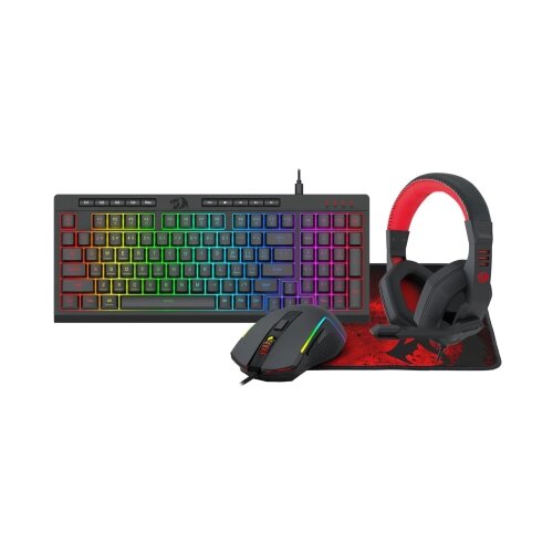 Redragon 4 in 1 Combo S149 - K515-RGB + M616-RGB + H120 + P016 Cene