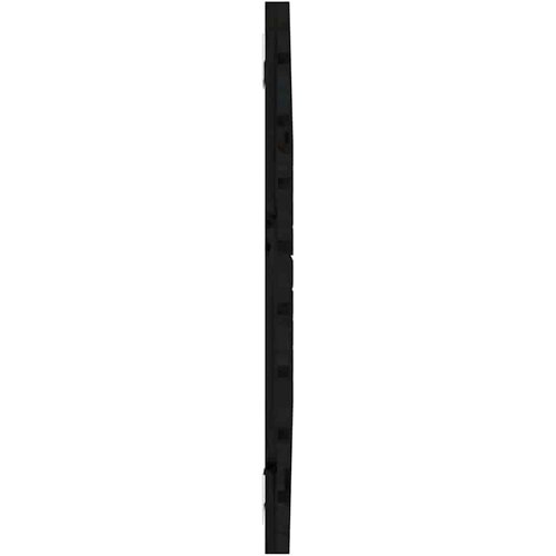 Zidno uzglavlje crni 106 x 3 x 63 cm od masivne borovine Slike