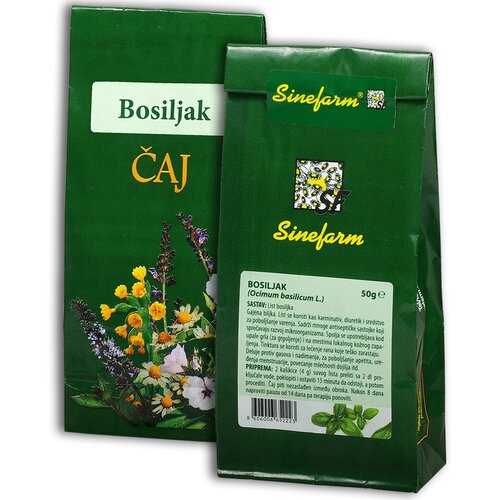 Sinefarm Čaj od bosiljka 50 g Slike