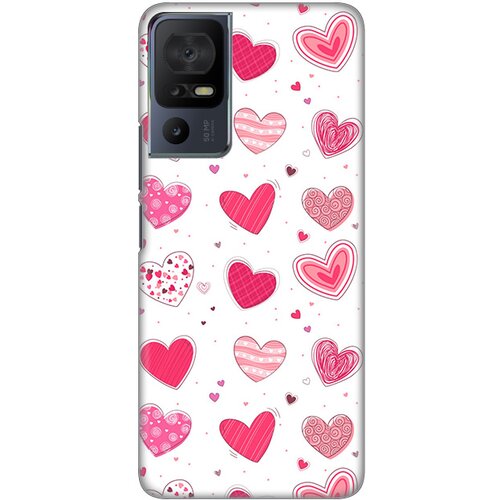  torbica silikonska print skin za A1 alpha eco pink hearts Cene