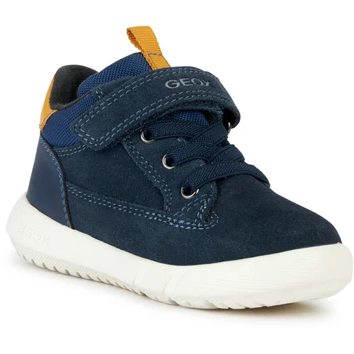 Geox Gležnjarji B Hyroo Boy B365DA 022ME CF42Q S Navy/Ochre