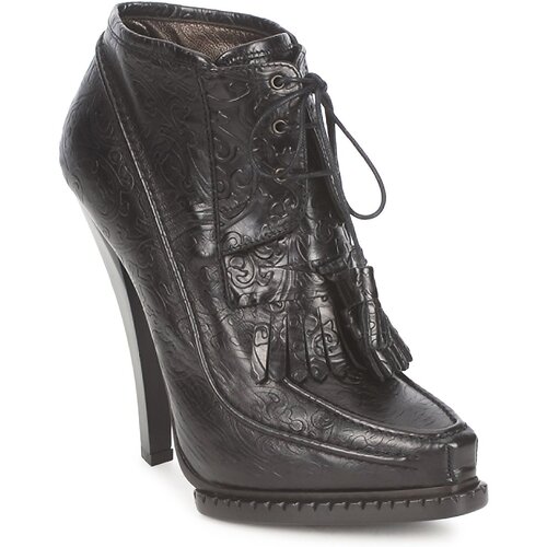 Roberto Cavalli Gležnjarji QDS640-PZ030 Črna Cene
