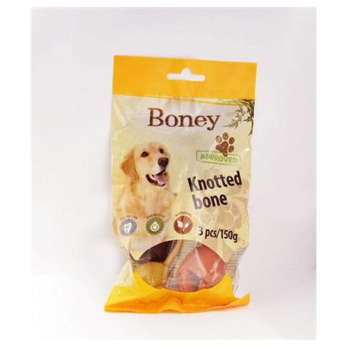 Dorty BONEY poslastice za pse Knotted Bone 150gr Slike