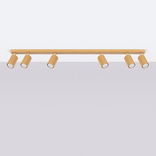 Nice Lamps stropna svjetiljka u zlatnoj boji 6,5x117 cm gleam &amp;ndash; Slike