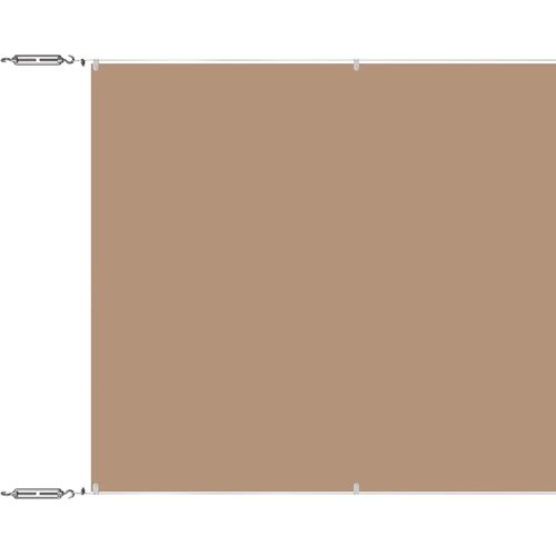  Okomita tenda smeđesiva 100 x 1000 cm od tkanine Oxford Slike