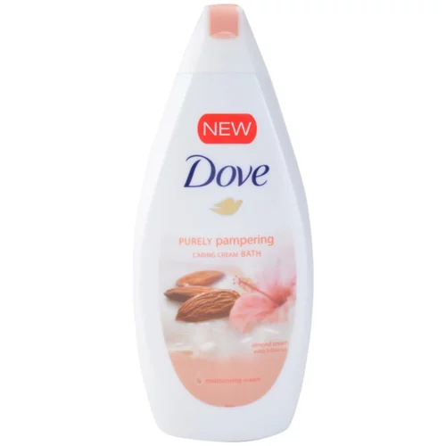 Dove Purely Pampering Almond pjena za kupanje badem i hibiskus 500 ml