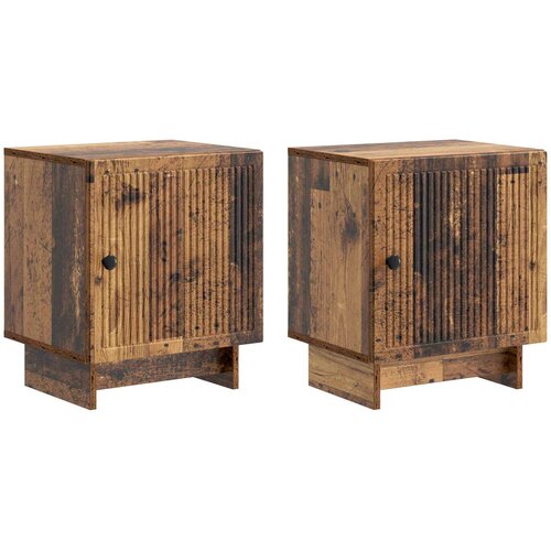 Noćni ormar 2 pcs Staro drvo 43 x 34,5 x 50 cm Cijene