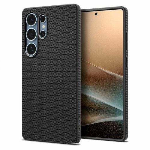 Spigen Liquid Air silikonski ovitek za Samsung Galaxy S25 Ultra 5G črn Cene