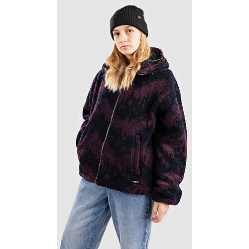 Iriedaily Pat Teddy Jakna navy red Cene