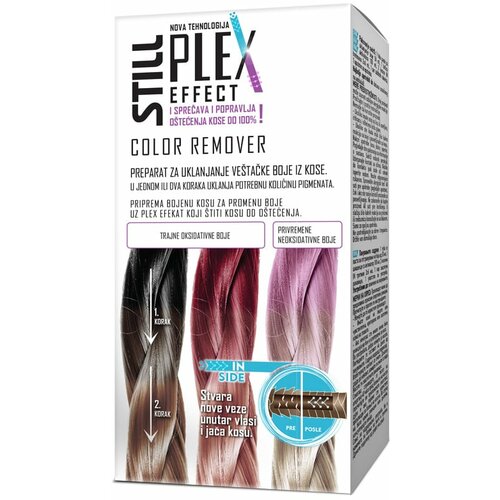 Still plex effect color remover preparat za ukljanjanje boje za kosu Slike