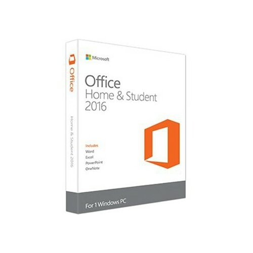 Microsoft Office Home and Student 2016 Win Engl CEE Only Medialess P2 / 79G-04669 poslovni softver Slike