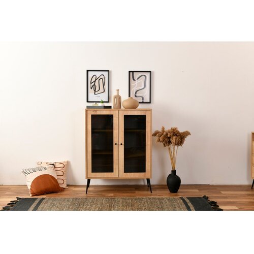 Woody Fashion komoda calvin sideboard glass Cene