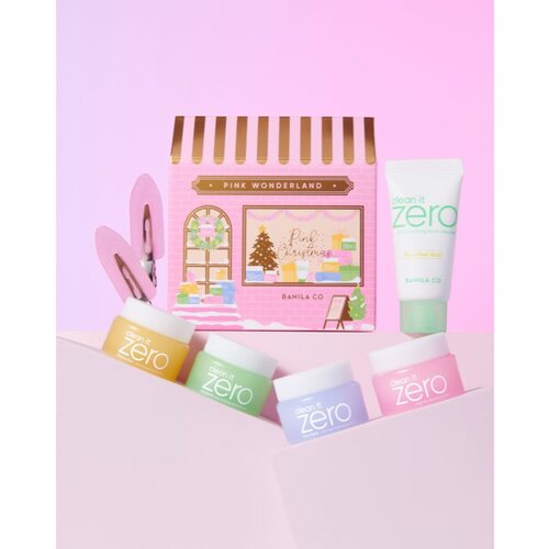 Banila Co clean it zero Pink Wonderland Special Set božićni poklon set (za savr&amp;scaron;eno či&amp;scaron;ćenje lica) Slike
