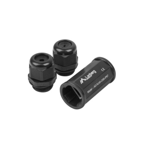 Lanberg Adaptador Cat.6 FTP RJ45 Estanco IP67, (20754933) Cene