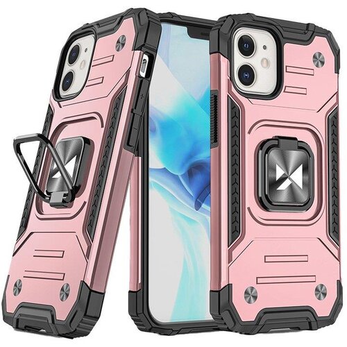 Wozinsky Ovitek za iPhone 14 Plus, oklepni ovitek, držalo za magnetni prstan, zlata, (21522005) Cene