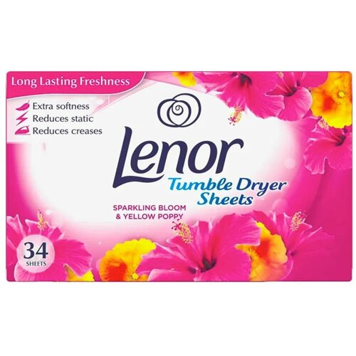 Lenor Mirisne maramice osveživač tkanine Sparkling Bloom & Yellow Poppy, Pakovanje od 34 Cene