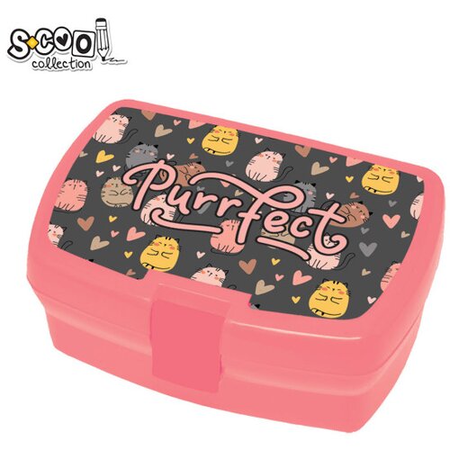 Scool SC2619 Kutija za užinu 630ml, Roze Slike