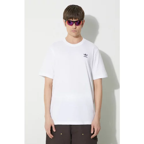 Adidas Bombažna kratka majica Essential Tee moška, bela barva, IR9691