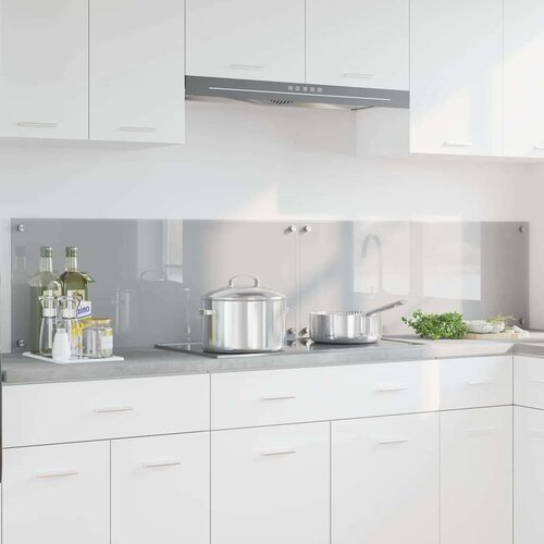 Kuhinjski za&amp;scaron;tita 2 pcs Svijetlo siva 100 x 40 cm Slike