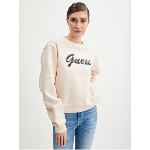 Guess Light pink Ladies Sweatshirt Alona - Women Slike