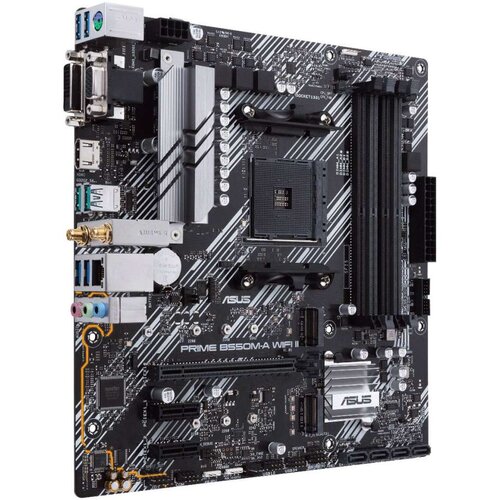 Asus PRIME B550M-A WIFI II, DDR4, SATA3, USB3.2Gen2, HDMI, WiFi, AM4 mATX Cene