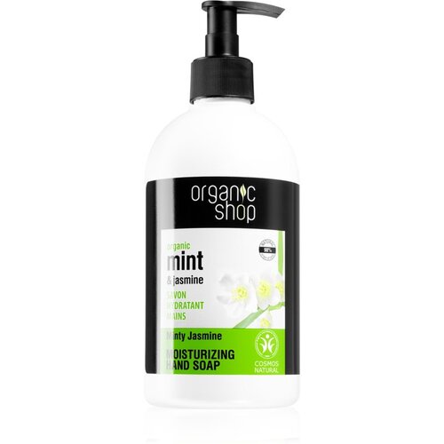 Organic Shop Organic Minty Jasmine tekući sapun za ruke s hidratantnim učinkom 500 ml Cene