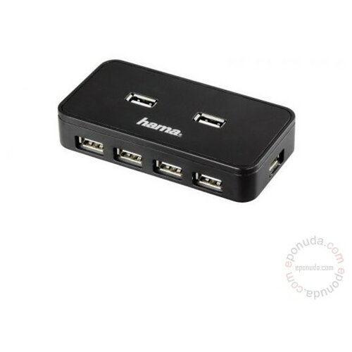 Hama USB HUB 7 porta Black 39859 usb hub Slike