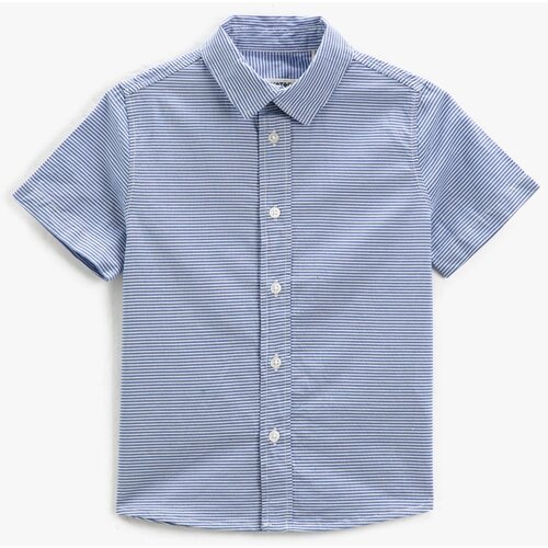 Koton Boys&amp;#039; Blue Striped Shirt Slike